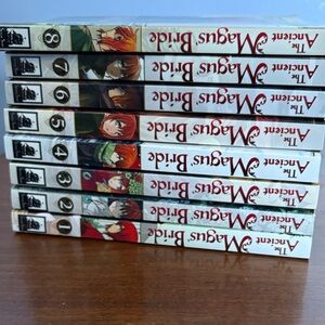 The Ancient Magus' Bride Manga Set Volumes 1-8
